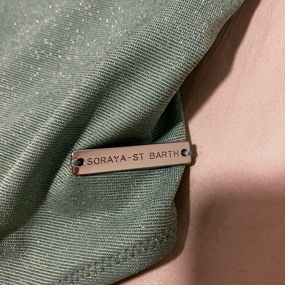 SORAYA St Barth Wireless a high Leg One Piece Swimsuit in Perla Size S - Picture 8 of 10